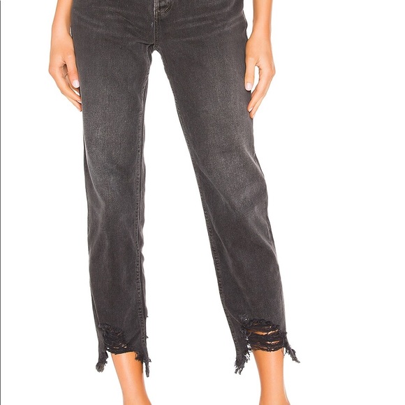 NWT We The Free • Chewed Up Midrise Straight in Rugged Black - Picture 2 of 13